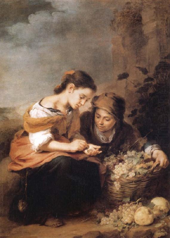 The Little Fruit Seller, Bartolome Esteban Murillo